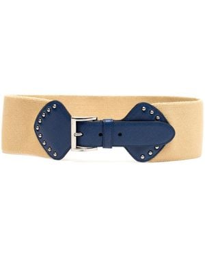 Prada Logo Belt - Blue