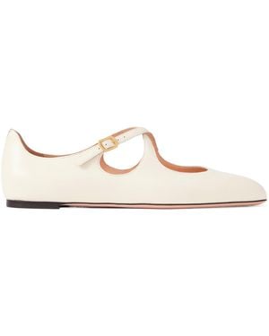 Bally Beliska Mary Jane Ballet Flats - White