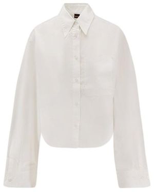 BOSS Pocket Long-Sleeve Shirt - White