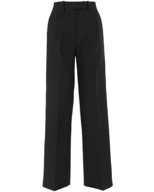Fendi Wide Leg Trousers - Black