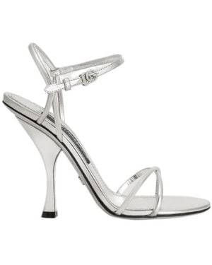 Dolce & Gabbana 105Mm Keira 2.0 Sandals - White