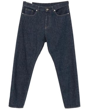 Eleventy Relaxed Five-Pocket Jeans - Blue