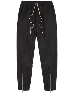 Rick Owens Stretch-Cotton Pants - Black