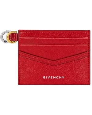 Givenchy Voyou Card Holder - Red