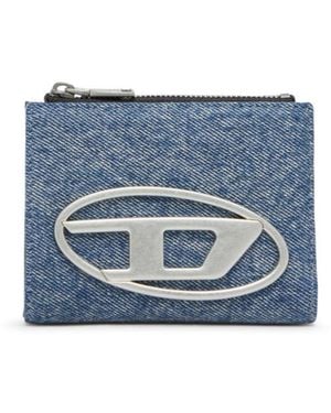 DIESEL 1Dr Bi-Fold Zip Ii Wallet - Blue