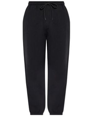 Versace Jeans Couture Couture Logo Printed Drawstring Sweatpants - Blue