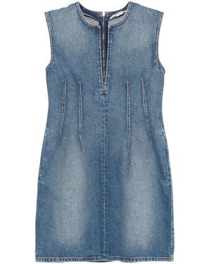 Stella McCartney Denim Mini Dress - Blue