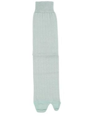 Maison Margiela Solidcolor Long Socks - White