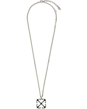 Off-White c/o Virgil Abloh Arrows Chain-Linked Necklace - White