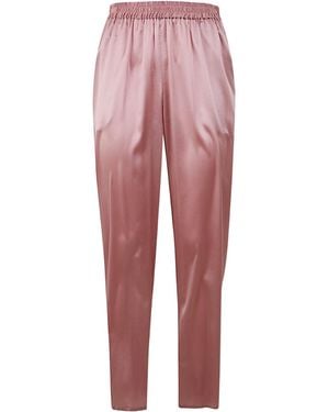Gianluca Capannolo Elastic Waist Trousers - Red