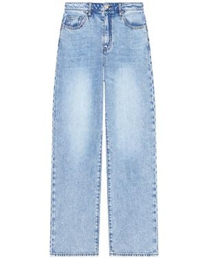 ARMANI EXCHANGE Logo-Plaque Jeans - Blue