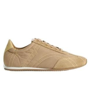 TOTEME Lace-Up Sneakers - Brown