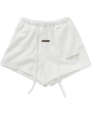 Fear Of God Drawstring Waist Shorts - White