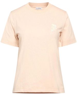 Burberry Short Sleeves T-Shirts - Natural