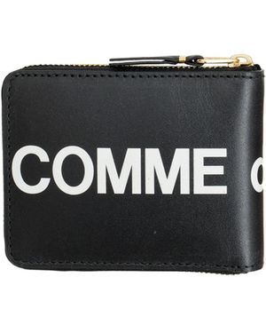 Comme des Garçons Zippered Card Holder - Black
