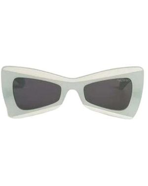 Off-White c/o Virgil Abloh Logo Sunglasses - White