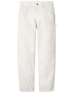 Nili Lotan Straight-Leg Loose-Fitting Jeans - White