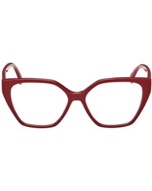 Max Mara Geometric Frame Glasses - Multicolor