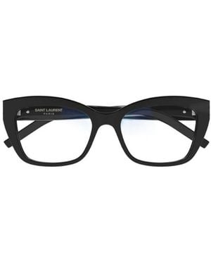 Saint Laurent Logo Flat Mirror - White