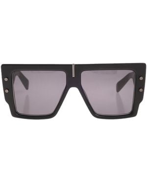 Balmain Eyewear Square Frame Sunglasses - Grey