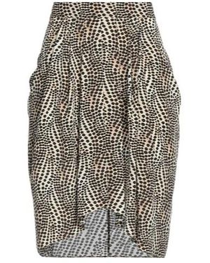Isabel Marant Colorful Patterned Skirt - Natural