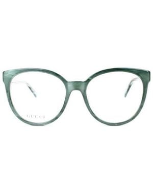 Gucci Logo Detail Flat Lens - White
