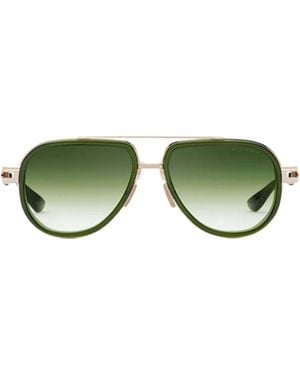 Dita Eyewear Logo Sunglasses - Green