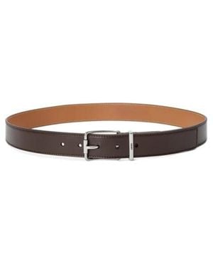 Loewe Square Buckle Belt - White