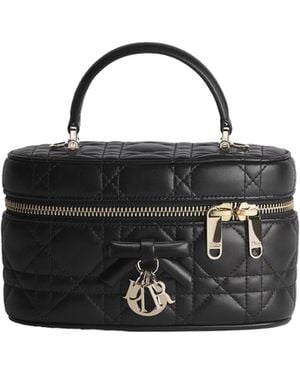 Dior Zippered Cosmetic Bag - Black