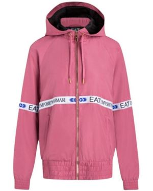 EA7 Logo Casual Jacket - Pink