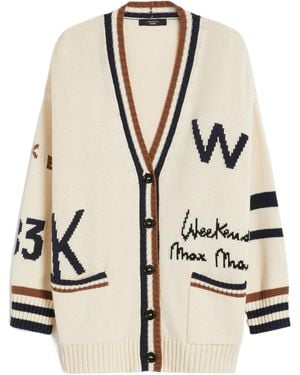 Weekend by Maxmara Oversized Cardigan - Natural