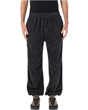 ROA Printed Pants - Black