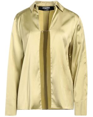 Jacquemus Long Sleeve Shirt - Metallic
