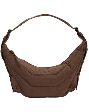 Lemaire Small Soft Game Shoulder Bag - Brown