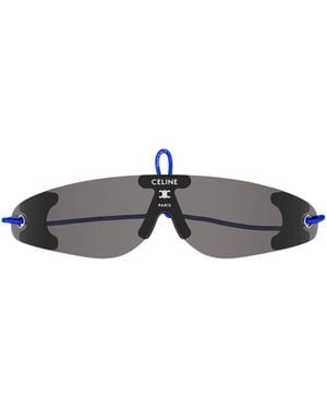 Celine Logo Sunglasses - White