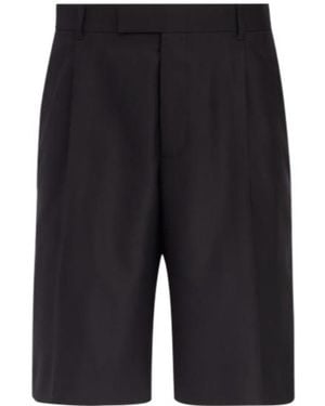 Dior Icons Loose Bermuda Shorts - Blue