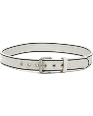 Stussy Stüssy Logo Webbing Belt - White