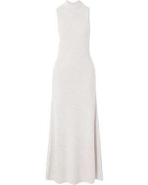 Gabriela Hearst Cashmere Midi Dress - White