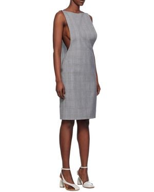Coperni Cape Dress - Grey