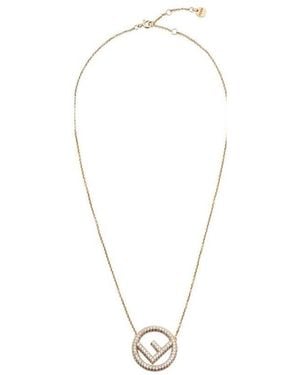 Fendi Coloured Necklace - White