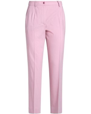 Dolce & Gabbana Slim-Fit Pants - Pink