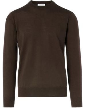 Paolo Pecora Crewneck Knitted Jumper - Brown