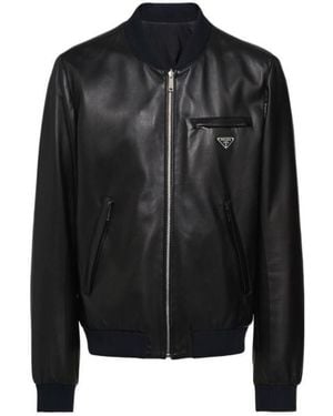 Prada Reversible Bomber Jacket - Black