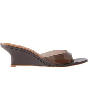 STAUD Tpu Wedge Sandals - Brown