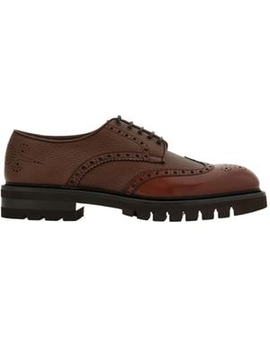 Ferragamo Derby Brogue - Brown