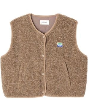 American Vintage Logo Vest - Brown