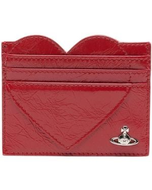Vivienne Westwood Square Card Holder - Red