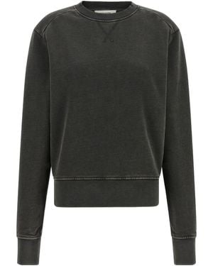 Entire studios Ribbed Crew-Neck Sweatshirt - Green