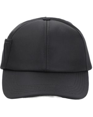 Jacquemus La Casquette Ovalie Curved Peak Cap - Black