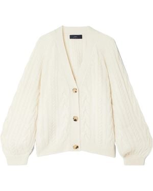 arch4 Pimlico Cable Knit Cardigan - Natural